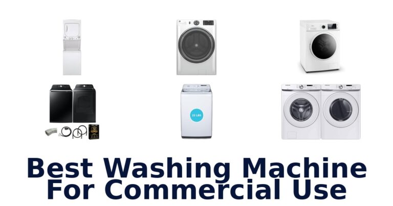 Best Commercial Washing Machines: Top 10 Picks best washing machine for commercial use