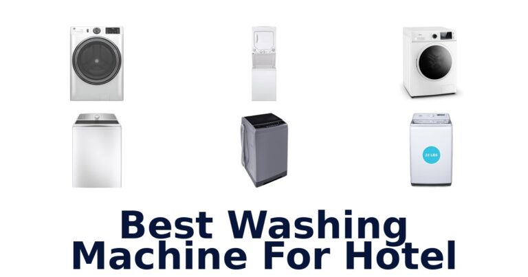 best washing machine for hotel