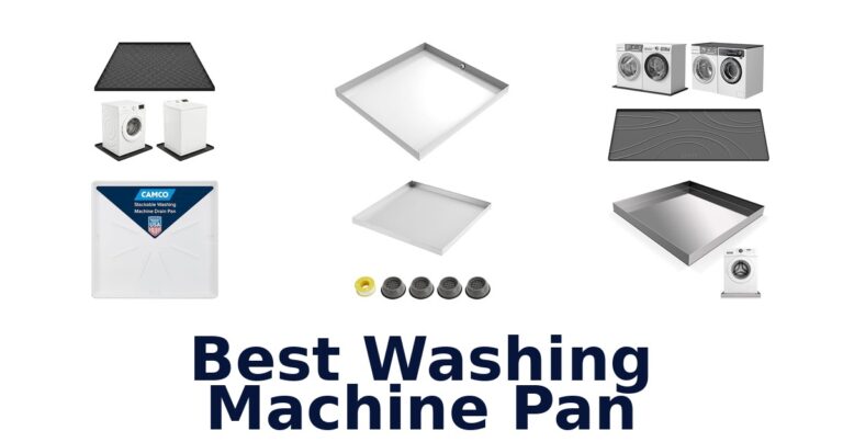 best washing machine pan