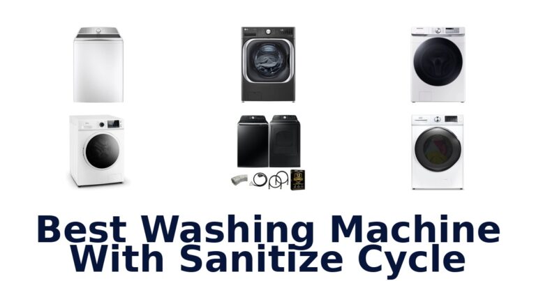 best washing machine with sanitize cycle