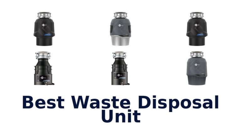 best waste disposal unit