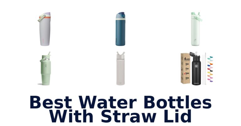 best water bottles with straw lid