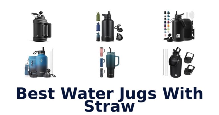 BEST Water Jugs With Straw: Top 10 Picks best water jugs with straw