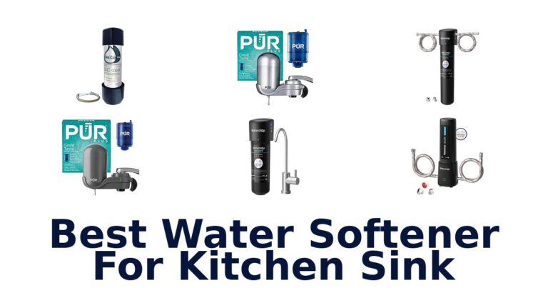 best water softener for kitchen sink