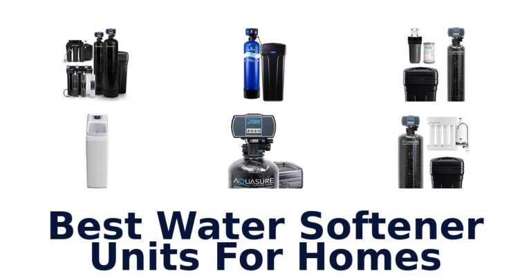 best water softener units for homes