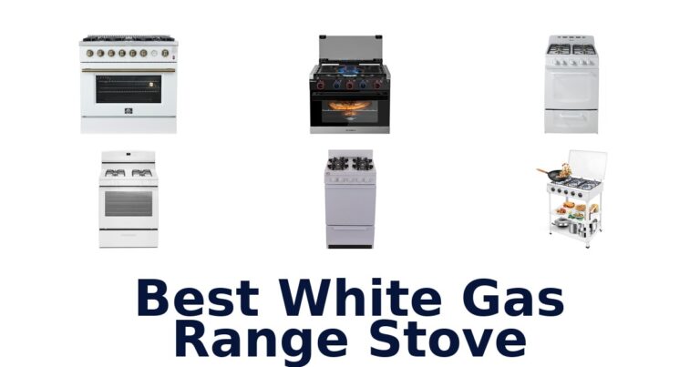 best white gas range stove