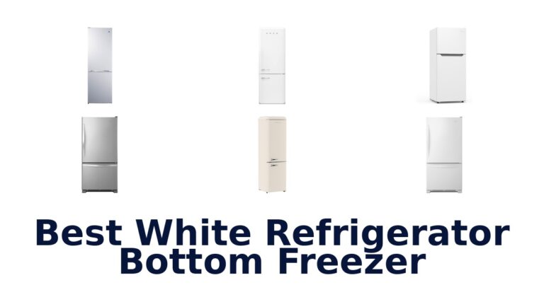 best white refrigerator bottom freezer