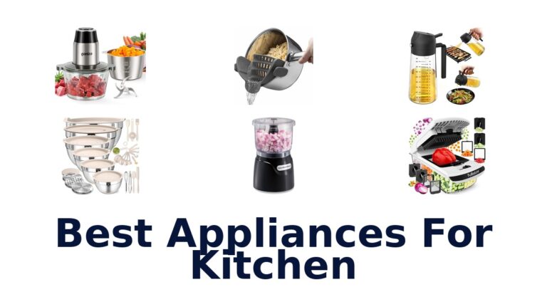 best appliances for kitchen