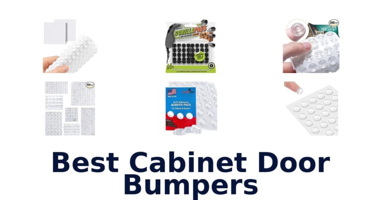 best cabinet door bumpers