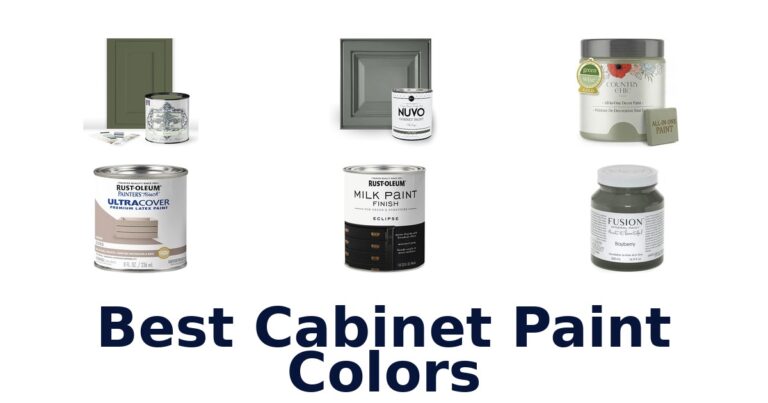 Best Cabinet Paint Colors: Top 10 Picks! best cabinet paint colors
