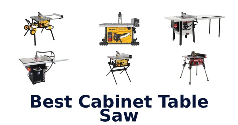 best cabinet table saw