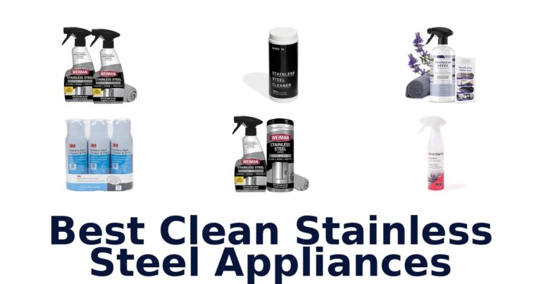 Best Clean Stainless Steel Appliances: Top 10 Picks best clean stainless steel appliances