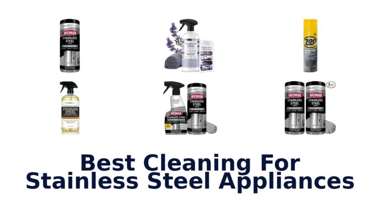 BEST Stainless Steel Appliance Cleaners: Top 10 Picks best cleaning for stainless steel appliances