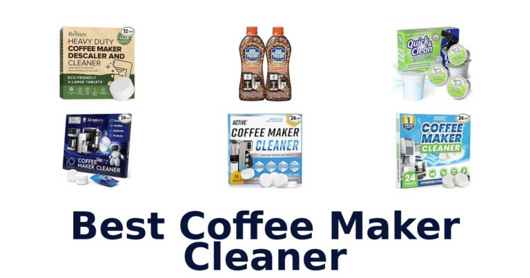 Best Coffee Maker Cleaners: Top 10 Picks best coffee maker cleaner