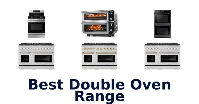 best double oven range
