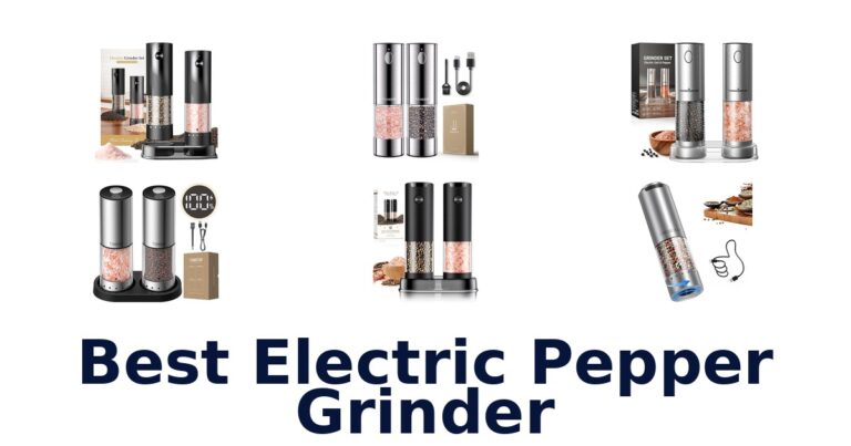 Best Electric Pepper Grinders Top 10 Picks 2026 best electric pepper grinder
