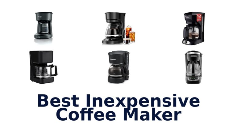 best inexpensive coffee maker