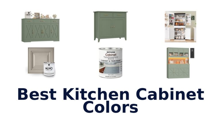 BEST Kitchen Cabinet Colors: Top 10 Picks! best kitchen cabinet colors