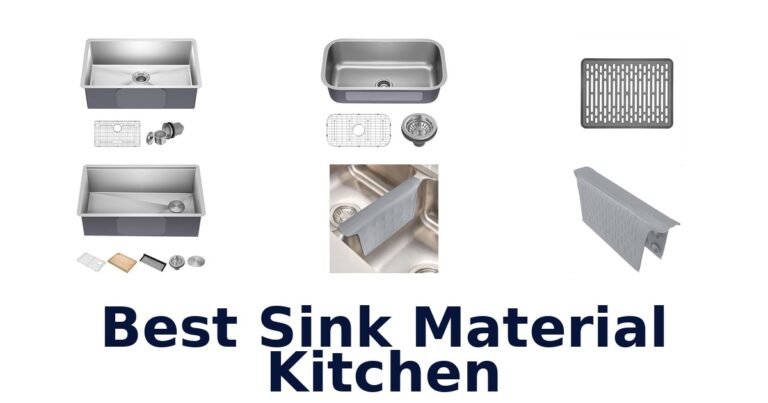best sink material kitchen