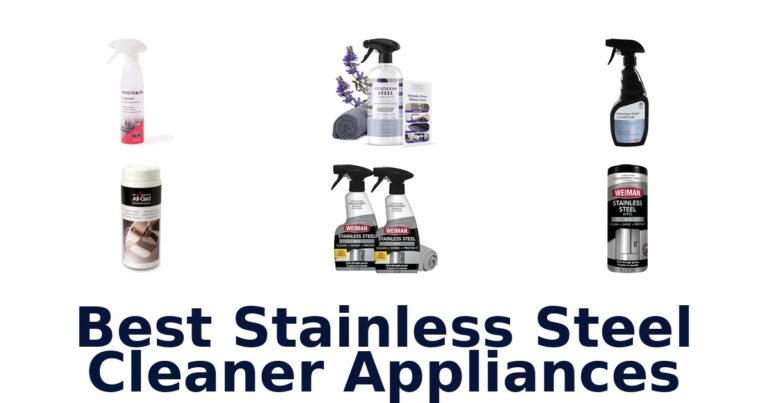 BEST Stainless Steel Appliance Cleaners 2026 best stainless steel cleaner appliances