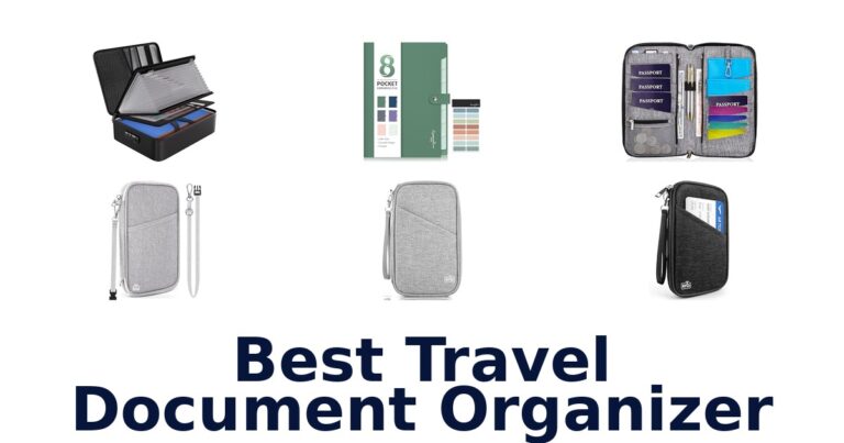 best travel document organizer