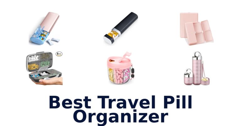 best travel pill organizer