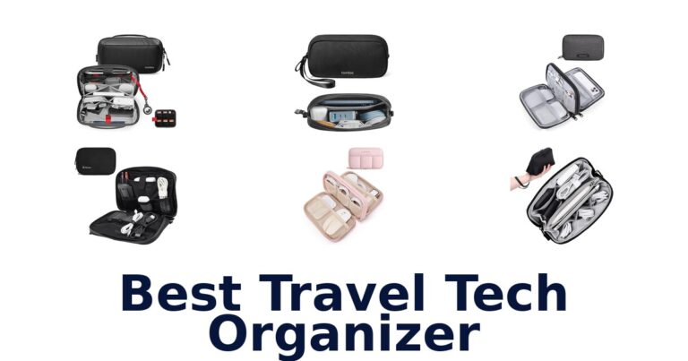BEST Travel Tech Organizers Top 10 Picks best travel tech organizer