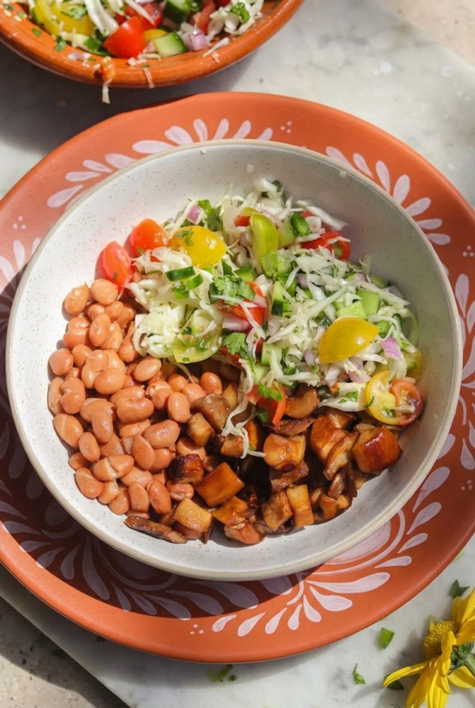 Mexican Cabbage Salsa Ingredients