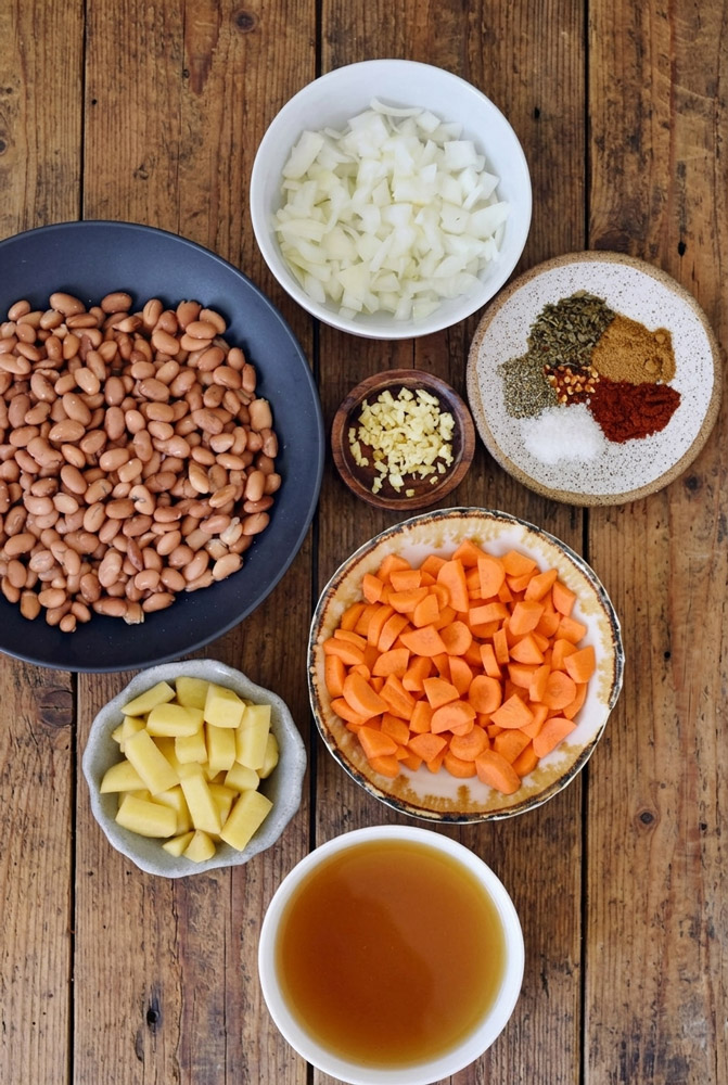 Pinto Bean Soup Ingredients