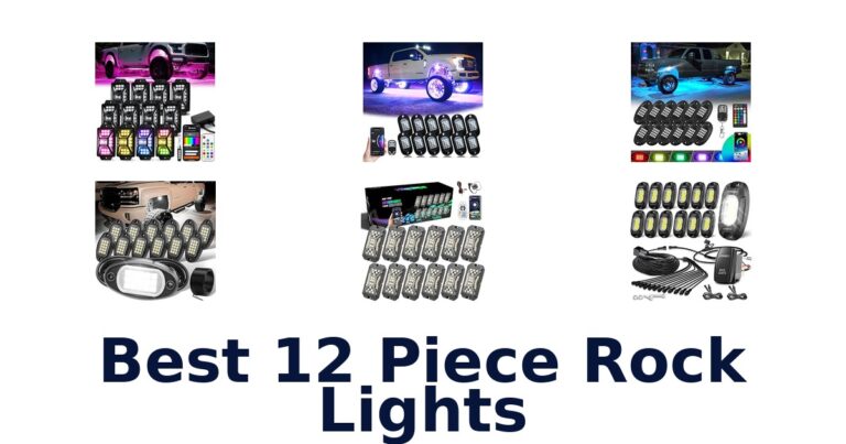 Best 12 Piece Rock Lights for Trucks and Off-Road Vehicles Best 12 Piece Rock Lights