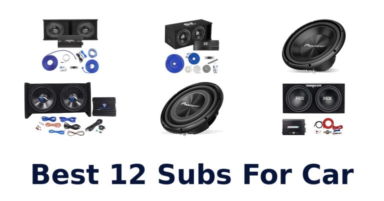 Best 12 Subs For Car