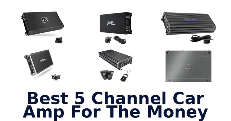 Best 5 Channel Car Amp For The Money: 10 Models Compared Best 5 Channel Car Amp For The Money