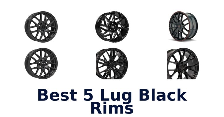 Best 5 Lug Black Rims for Cars, Trucks, and Jeeps Best 5 Lug Black Rims