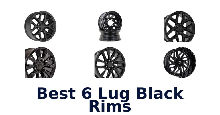Best 6 Lug Black Rims