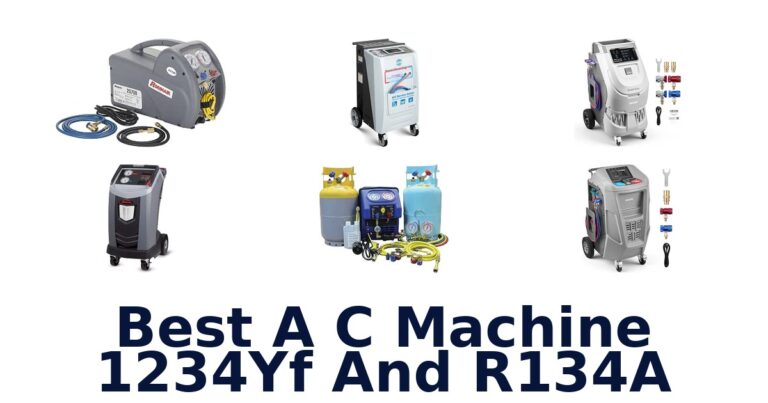 Best A C Machine 1234Yf And R134A for Automotive Service Best A C Machine 1234Yf And R134A
