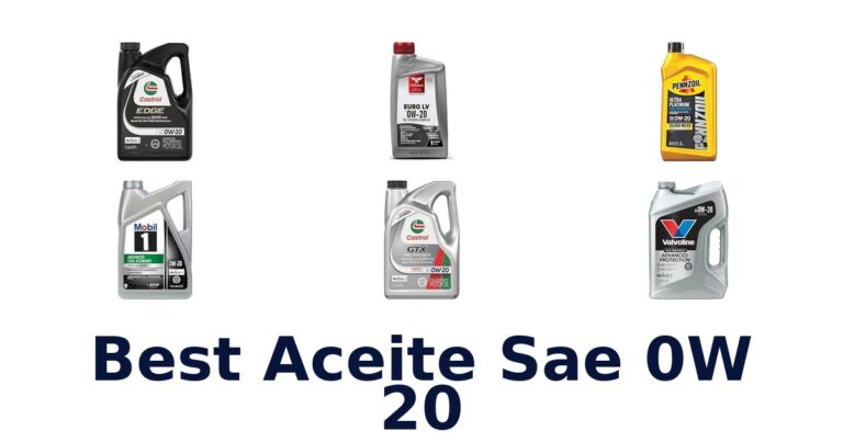 Best Aceite Sae 0W 20
