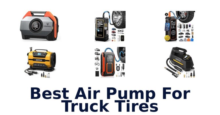 Best Air Pump For Truck Tires: 10 Options Compared Best Air Pump For Truck Tires