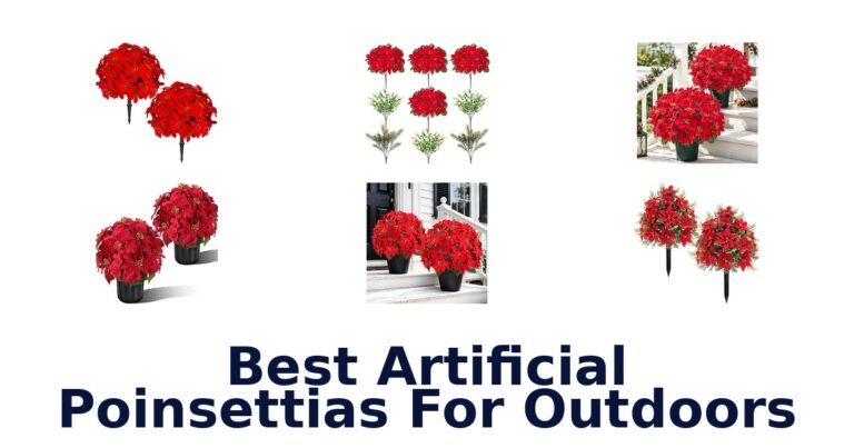 Best Artificial Poinsettias For Outdoors