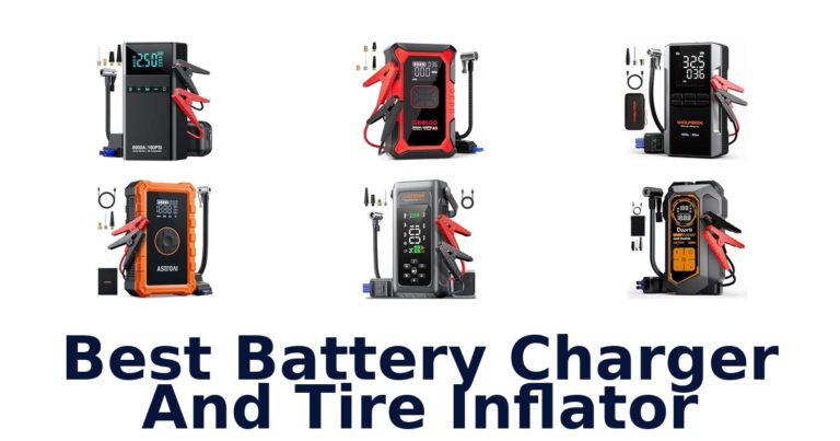 Best Battery Charger And Tire Inflator for Roadside Emergencies Best Battery Charger And Tire Inflator