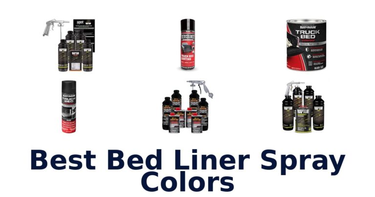 Best Bed Liner Spray Colors
