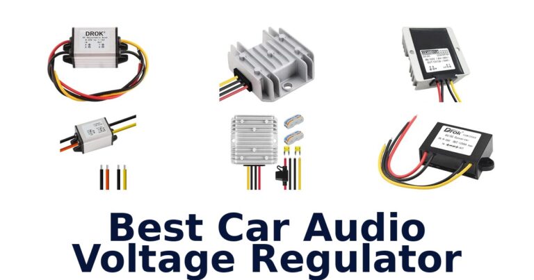 Best Car Audio Voltage Regulator for Stable 12V Power Best Car Audio Voltage Regulator