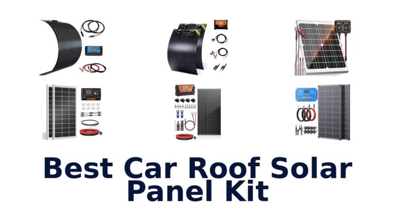 Best Car Roof Solar Panel Kit for Flexible and Rigid Roofs Best Car Roof Solar Panel Kit