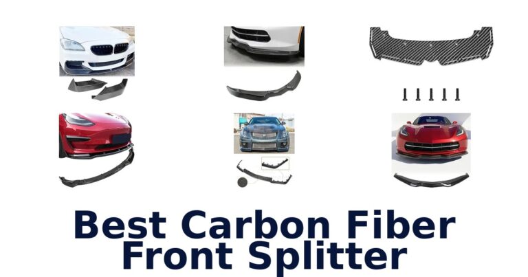 Best Carbon Fiber Front Splitter