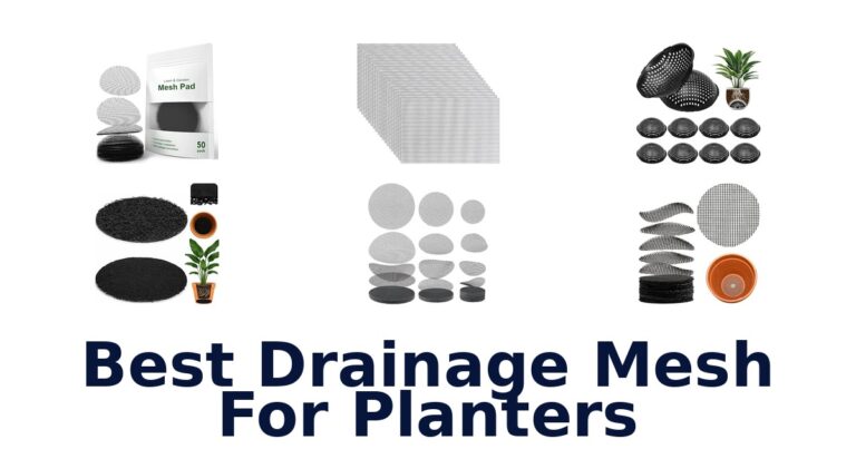 Best Drainage Mesh For Planters: Pads, Discs, and Cuttable Sheets Best Drainage Mesh For Planters