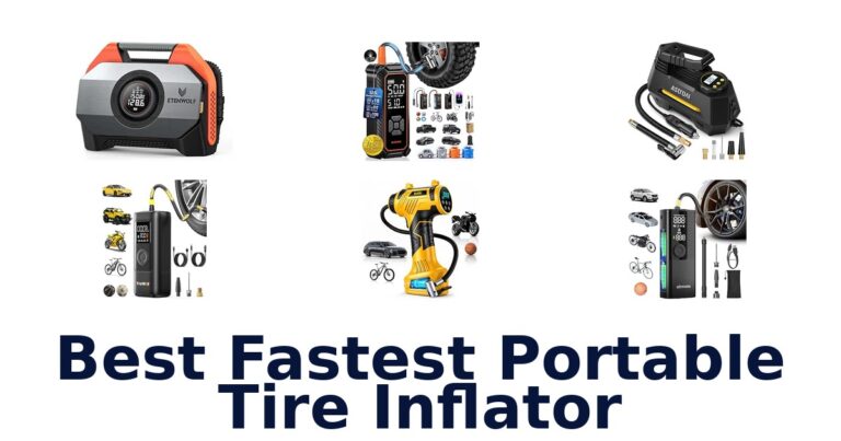 Best Fastest Portable Tire Inflator for Cars and Trucks Best Fastest Portable Tire Inflator