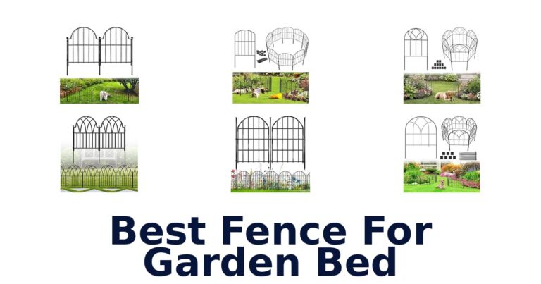 Best Fence For Garden Bed: Compare 10 Metal and Edging Options Best Fence For Garden Bed