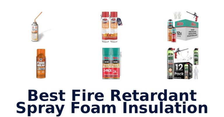 Best Fire Retardant Spray Foam Insulation