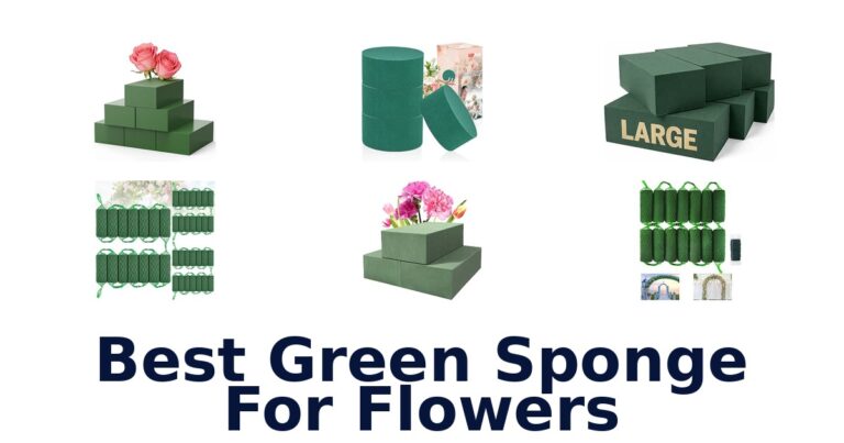 Best Green Sponge For Flowers: Blocks, Rounds, and Garlands Best Green Sponge For Flowers