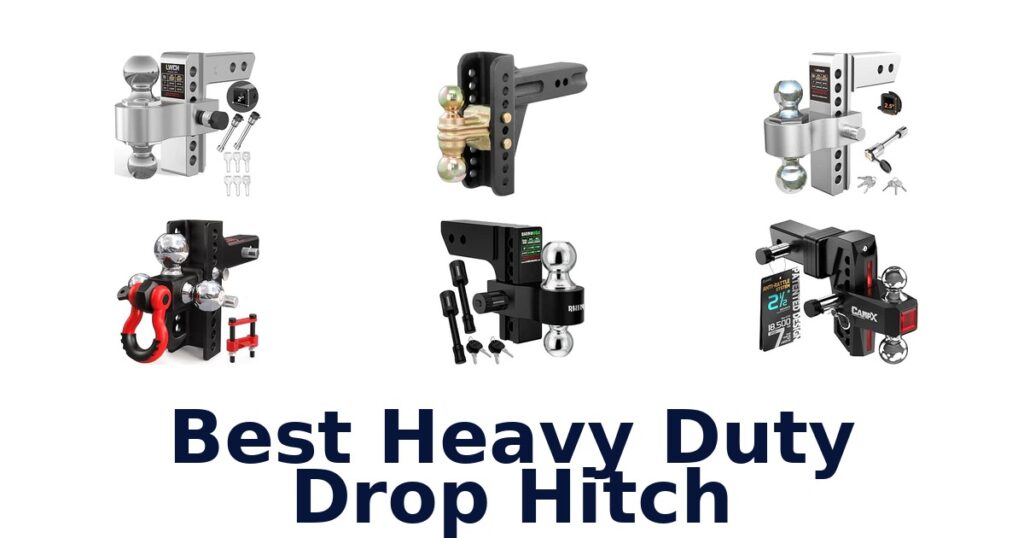 Best Heavy Duty Drop Hitch for 2-Inch and 2.5-Inch Receivers - Sabor ...
