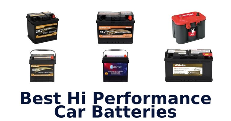Best Hi Performance Car Batteries